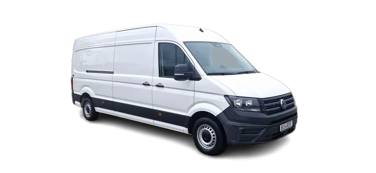 VW Crafter Maxi, 2024. gads, 2.0 TDI 103 kW/140 ZS, EUR 6, Balts (EXCELLENCE)