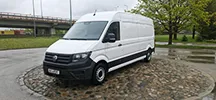 VW Crafter Maxi, 2024. gads, 2.0 TDI 103 kW/140 ZS, EUR 6, Balts (EXCELLENCE)