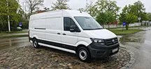 VW Crafter Maxi, 2024. gads, 2.0 TDI 103 kW/140 ZS, EUR 6, Balts (EXCELLENCE)