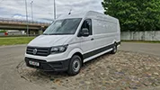 Kravas busu noma - VW Crafter Super Maxi, 2024. gads, 2.0 Tdi, 103 Kw/140 Zs, EUR 6, Balts (BG JAMES)