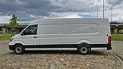 Kravas busu noma - VW Crafter Super Maxi, 2024. gads, 2.0 Tdi, 103 Kw/140 Zs, EUR 6, Balts (BG JAMES)