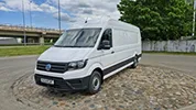Kravas busu noma - VW Crafter Super Maxi, 2024. gads, 2.0 Tdi, 103 Kw/140 Zs, EUR 6, Balts (BG BONDS)