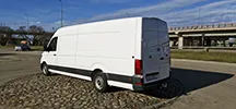 Kravas busu noma - VW Crafter Super Maxi, 2020. gads, 2.0 Tdi, 103 Kw/140 Zs, EUR 6, Balts (XXX)