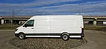 Kravas busu noma - VW Crafter Super Maxi, 2020. gads, 2.0 Tdi, 103 Kw/140 Zs, EUR 6, Balts (XXX)