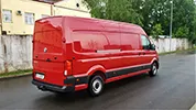 Kravas busu noma - VW Crafter Maxi, 2020. gads, 2.0 Tdi, 103 Kw/140 Zs, EUR 6, Sarkans (ŠARMANTS R)