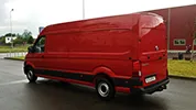 Kravas busu noma - VW Crafter Maxi, 2020. gads, 2.0 Tdi, 103 Kw/140 Zs, EUR 6, Sarkans (ŠARMANTS R)