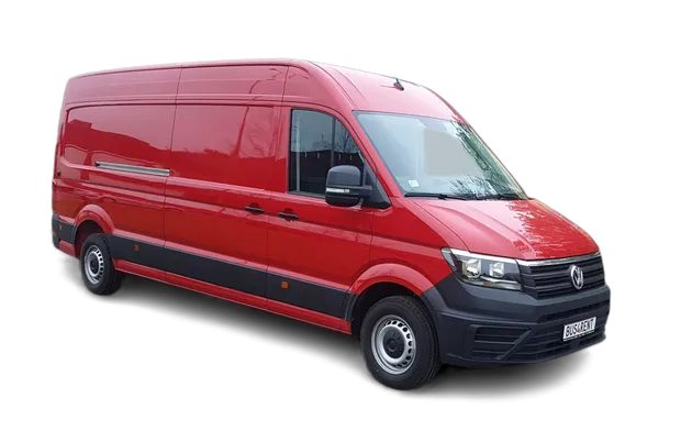 VW Crafter Maxi, 2020. gads, 2.0 Tdi, 103 Kw/140 Zs, EUR 6, Sarkans (BRILIANTS R)