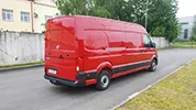 Kravas busu noma - VW Crafter Maxi, 2020. gads, 2.0 Tdi, 103 Kw/140 Zs, EUR 6, Sarkans (BRILIANTS R)