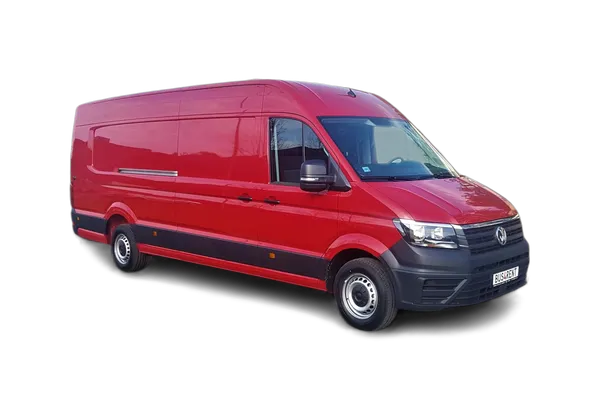 VW Crafter Super Maxi, 2020. gads, 2.0 Tdi, 103 Kw/140 Zs, EUR 6, Sarkans (RIGGS R)