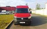 Kravas busu noma - VW Crafter Super Maxi, 2020. gads, 2.0 Tdi, 103 Kw/140 Zs, EUR 6, Sarkans (RIGGS R)