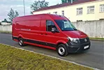 Kravas busu noma - VW Crafter Super Maxi, 2020. gads, 2.0 Tdi, 103 Kw/140 Zs, EUR 6, Sarkans (RIGGS R)