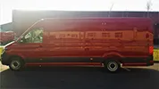 Kravas busu noma - VW Crafter Super Maxi, 2020. gads, 2.0 Tdi, 103 Kw/140 Zs, EUR 6, Sarkans (RIGGS R)