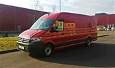 Kravas busu noma - VW Crafter Super Maxi, 2020. gads, 2.0 Tdi, 103 Kw/140 Zs, EUR 6, Sarkans (RIGGS R)