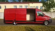 Kravas busu noma - VW Crafter Super Maxi, 2020. gads, 2.0 Tdi, 103 Kw/140 Zs, EUR 6, Sarkans (RIGGS R)