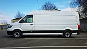 Kravas busu noma - VW Crafter Maxi, 2019. gads, 2.0 Tdi, 103 Kw/140 Zs, EUR 6, Balts (ŠARMANTS)