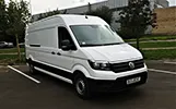 Kravas busu noma - VW Crafter Maxi, 2019. gads, 2.0 Tdi, 103 Kw/140 Zs, EUR 6, Balts (BRILIANTS)