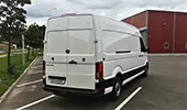 Kravas busu noma - VW Crafter Maxi, 2019. gads, 2.0 Tdi, 103 Kw/140 Zs, EUR 6, Balts (BRILIANTS)