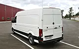 Kravas busu noma - VW Crafter Maxi, 2019. gads, 2.0 Tdi, 103 Kw/140 Zs, EUR 6, Balts (BRILIANTS)
