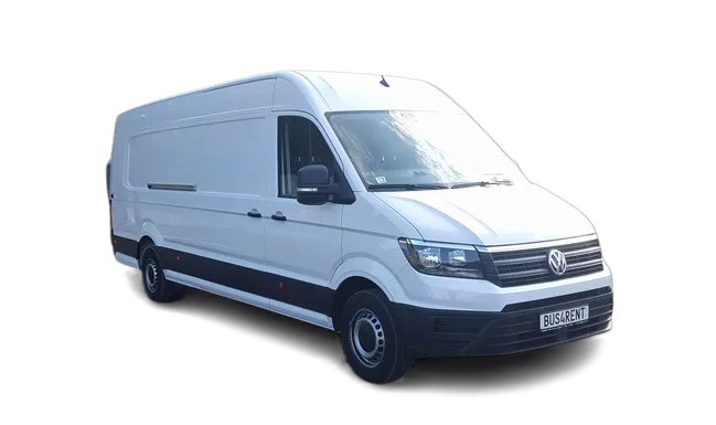 VW Crafter Super Maxi, 2019. gads, 2.0 Tdi, 103 Kw/140 Zs, EUR 6, Balts (RIGGS)