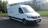 Kravas busu noma - VW Crafter Super Maxi, 2019. gads, 2.0 Tdi, 103 Kw/140 Zs, EUR 6, Balts (RIGGS)