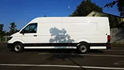 Kravas busu noma - VW Crafter Super Maxi, 2019. gads, 2.0 Tdi, 103 Kw/140 Zs, EUR 6, Balts (RIGGS)