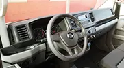 Kravas busu noma - VW Crafter Super Maxi, 2019. gads, 2.0 Tdi, 103 Kw/140 Zs, EUR 6, Balts (RIGGS)