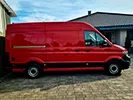 Kravas busu noma - VW Crafter Medium, 2019. gads, 2.0 Tdi, 103 Kw/140 Zs, EUR 6, Sarkans (MAZAIS R)