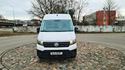 Kravas busu noma - VW Crafter Medium, 2019. gads, 2.0 Tdi, 103 Kw/140 Zs, EUR 6, Balts (MAZAIS)