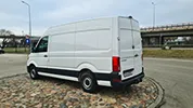 Kravas busu noma - VW Crafter Medium, 2019. gads, 2.0 Tdi, 103 Kw/140 Zs, EUR 6, Balts (MAZAIS)