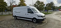 Kravas busu noma - VW Crafter Maxi, 2017. gads, 2.0 Tdi, 103 Kw/140 Zs, EUR 6, Balts (OZOLINS)