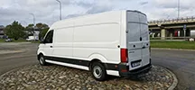 Kravas busu noma - VW Crafter Maxi, 2017. gads, 2.0 Tdi, 103 Kw/140 Zs, EUR 6, Balts (OZOLINS)