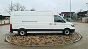 Kravas busu noma - VW Crafter Maxi, 2017. gads, 2.0 Tdi, 103 Kw/140 Zs, EUR 6, Balts (BLĒDIS)