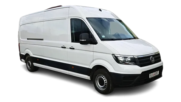 VW Crafter Maxi, 2017. gads, 2.0 Tdi, 103 Kw/140 Zs, Euro 6, Balts (VAN BUREN)