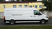 Kravas busu noma - VW Crafter Maxi, 2017. gads, 2.0 Tdi, 103 Kw/140 Zs, Euro 6, Balts (VAN BUREN)