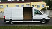 Kravas busu noma - VW Crafter Maxi, 2017. gads, 2.0 Tdi, 103 Kw/140 Zs, Euro 6, Balts (VAN BUREN)