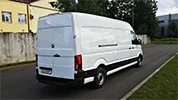 Kravas busu noma - VW Crafter Maxi, 2017. gads, 2.0 Tdi, 103 Kw/140 Zs, Euro 6, Balts (VAN BUREN)