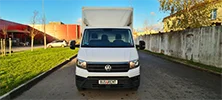 Kravas busu noma - VW Crafter Box Lift, 2017. gads, 2.0 Tdi, 130 Kw/177 Zs, EUR 6, Balts (FRICIS BOX Lift)