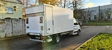 Kravas busu noma - VW Crafter Box Lift, 2017. gads, 2.0 Tdi, 130 Kw/177 Zs, EUR 6, Balts (FRICIS BOX Lift)