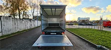 Kravas busu noma - VW Crafter Box Lift, 2017. gads, 2.0 Tdi, 130 Kw/177 Zs, EUR 6, Balts (FRICIS BOX Lift)