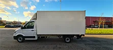 Kravas busu noma - VW Crafter Box Lift, 2017. gads, 2.0 Tdi, 130 Kw/177 Zs, EUR 6, Balts (FRICIS BOX Lift)