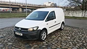 Kravas busu noma - VW Caddy, 2020. gads, 2.0Tdi, 55Kw / 75Zs, EUR 6, Balts (KABLUKS)
