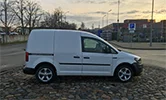 Kravas busu noma - VW Caddy, 2020. gads, 2.0Tdi, 55Kw / 75Zs, EUR 6, Balts (KABLUKS)